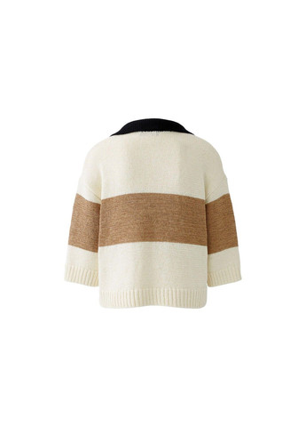 Комбинированный летний женский джемпер разные цвета джемпер Oui