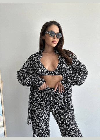 Жіночий чорний костюм No Brand (340424240)