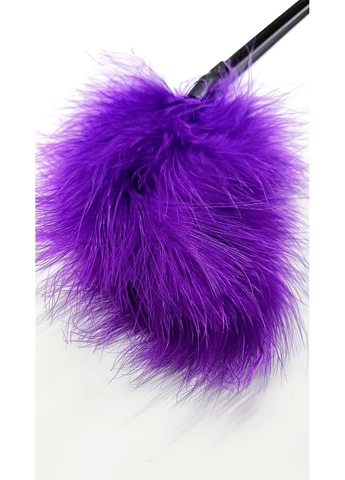 Щекоталка с перьями фиолетового цвета Love tickler Easy Life BDSM Desire (382945564)