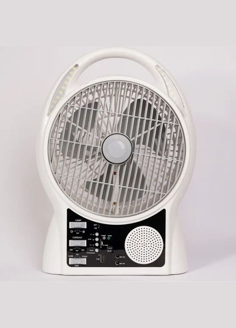 Перезаряджуваний настільний вентилятор 5 в 1 10 W F-49 8-дюймовий, Білий VHG (337174929)