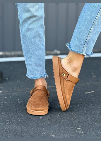 Коричневые сабо Vakko