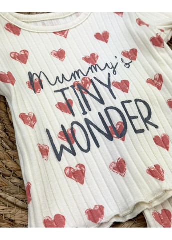 Молочный летний костюм George