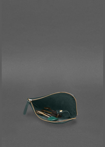 Кожаная карманная ключница 5.0 Зеленая (A-028622) BlankNote (330144492)