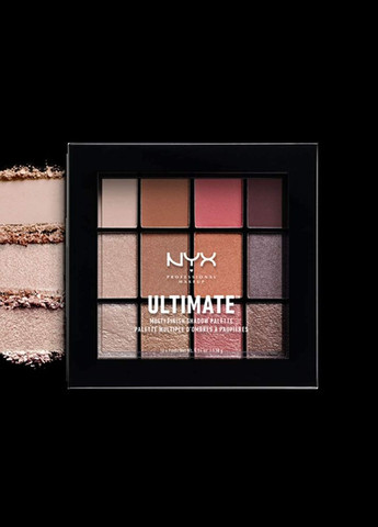 Палітра тіней для повік Ultimate MultiFinish Shadow Palette 06 Sugar High NYX Professional Makeup (280266083)