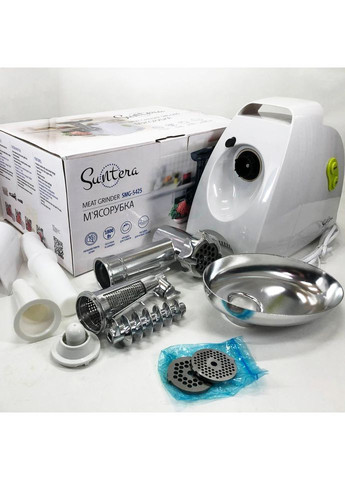 Мясорубка Хорошая Электрическая мясорубка SMG-5425W, Мощная компактная мясорубка GH-984 для дома Suntera (352770534)