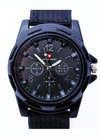 Мужские наручные часы Swiss Army Watch 1743, Черный Art (290889107)