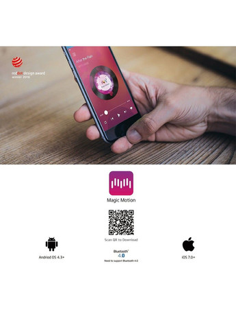 Смарт виброяйцо Flamingo Magic Motion (316252504)