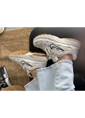 Кроссовки женские и мужские Nike P-6000 White Black | Найк П-6000 белые демисезоны (370850668)