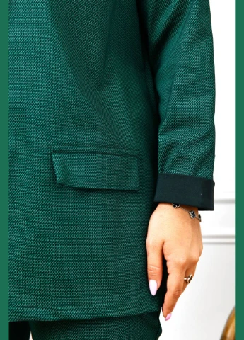 Женский костюм брюки и пиджак цвет коричневый New Trend (304646665)