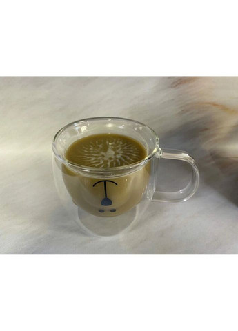 Набір чашок з подвійним дном Animals AR-2625-GHA 2 шт 250 мл Ardesto (324824719)