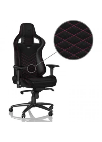 Крісло ігрове (NBLPU-PNK-001) NOBLECHAIRS Epic Black/Pink (268144168)