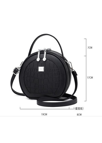 Сумка женская круглая с брелком фиолетовая на плечо экокожа ProDobro (363136184)