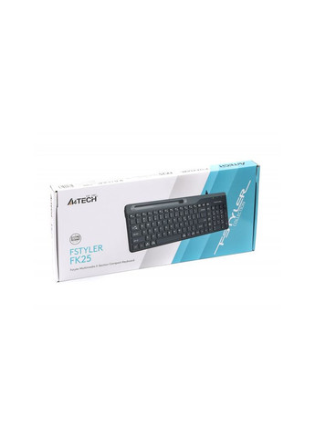 Клавіатура A4Tech fk25 usb black (268145108)