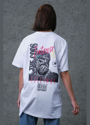 Жіноча Оверсайз Футболка З Принтом Feelings Without - (297546987)