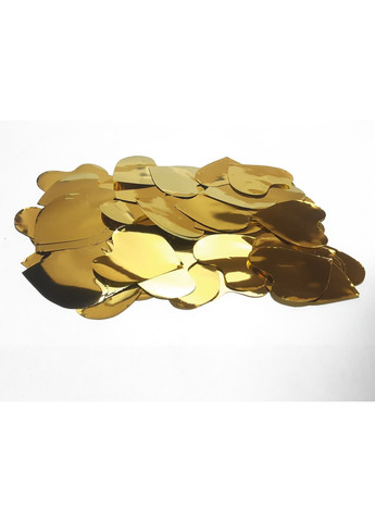 Сердца золотые двусторонние No Brand (368969825)