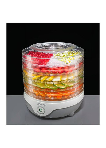 Сушилка для овощей и фруктов FDK20MG 5 поддонов Gorenje (339082207)