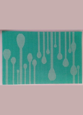 Серветка під гаряче 30X45 см зеленого кольору М-7053 Empire (364494943)