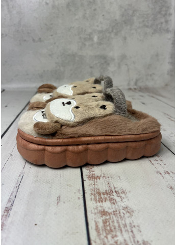 Капці домашні дитячі Fangre Коричневий (1220-1) Elmob (367928842)