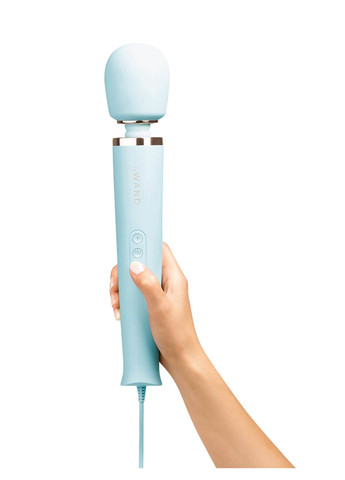 Вибратор микрофон POWERFUL PLUGIN, нежно-голубой Le Wand (298936206)