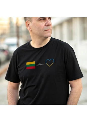 Футболка оверсайз з принтом "Літва" (187336317822) ТiШОТКА - (371809719)