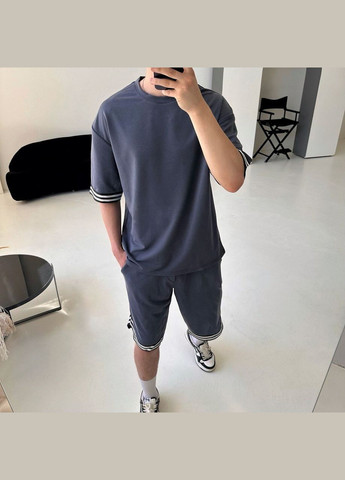 Комплект чоловічий оверсайз (шорти+футболка) No Brand комплект (299150454)