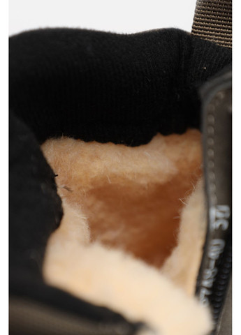 Коричневые зимние ботинки для мальчика цвет коричневый цб-00286673 Kimboo