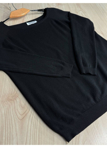 Чорний демісезонний джемпер жіночий 9377 тонкий светр однотонний базовий Accorddream