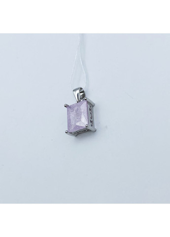 Кулон срібний з рожевим кварцем 2,07 г No Brand (369737118)