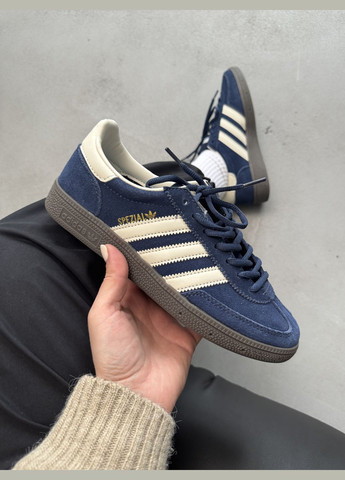 Кросівки жіночі Adidas Spezial Handball blue | Адідас Спеціал сині No Brand сині демісезони (316091095)