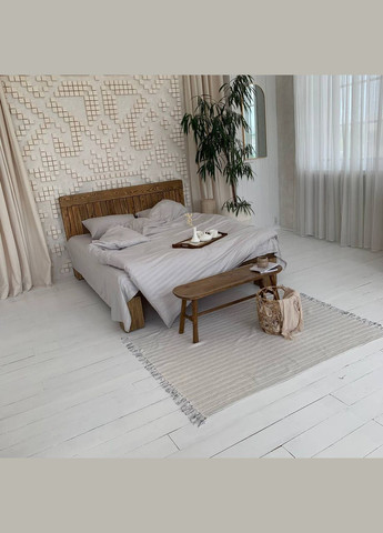 КПБ евро микро страйп сатин "Туман" (200х210, 70х70) Glav Textile (297365395)