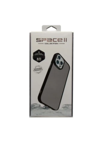 Чехол TPU+PC Space II Color Matte для Xiaomi Redmi 14C/Redmi A4/Poco C75 Black No Brand (391203706)