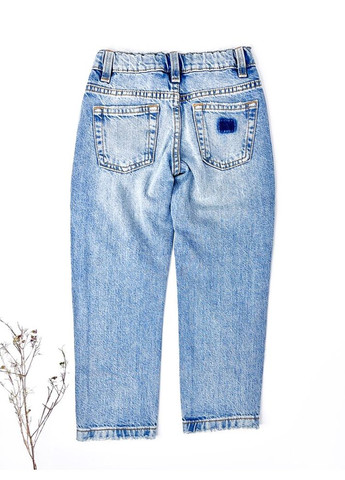 Голубые джинсы 116 см голубой артикул л1026 Zara