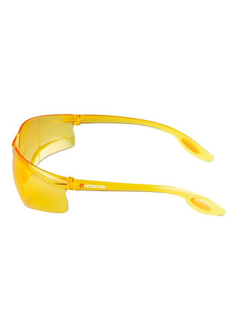 Очки защитные поликарбонат желтые (SP-0086) Intertool (365253484)