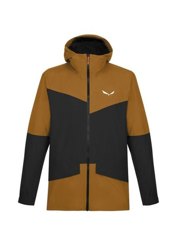 Куртка мужская Puez GTX 2L en Jacket M Черный-коричневый Salewa (278273176)