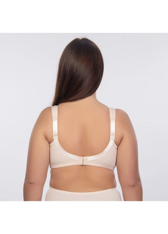 Чёрный минимайзер бюстгальтер Elita без косточек хлопок