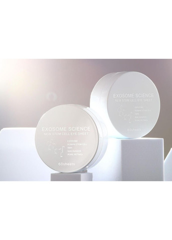 The Exosome Eye Sheet White кругові зволожуючі патчі під очі з екзосомами (60 шт) Kor Japan (322290698)