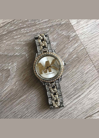 Женские наручные часы с камнями Золотой с серебром No Brand (302088061)