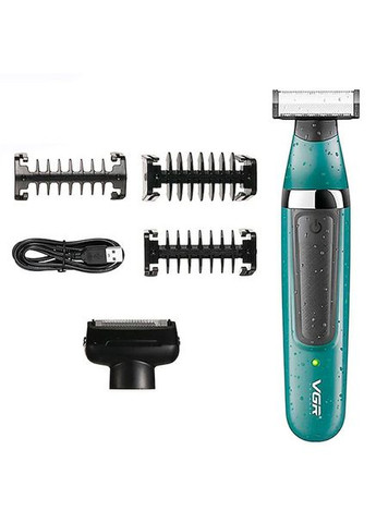 Електробритва V-393 Shaver професійна водонепроникна, машинка чоловіча для гоління VGR (372600813)