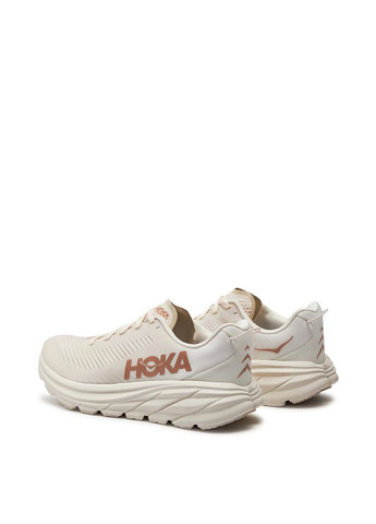 Бежеві всесезонні жіночі кросівки 1119396 бежевий тканина HOKA