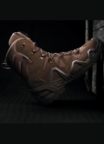 Ботинки из Gore-Tex Zephyr MK2 GTX HI TF UK 7/EU Dark Brown Lowa (316319952)