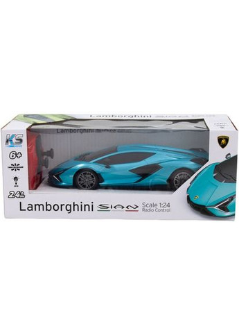 Машинка на р/в Lamborghini Sian 124 синій (124GLSB) KS Drive (323166592)