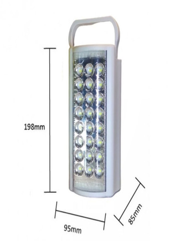 Ліхтар лампа 2606L з функцією Power bank повербанк переносний світильник акумуляторний 24 LED No Brand (303701158)