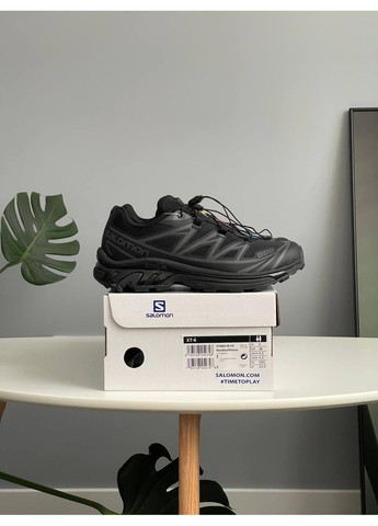 Кросівки жіночі і чоловічі Salomon XT-6 Adv Dover Black | Саломон ХТ-6 чорні No Brand чорні демісезони (361312702)