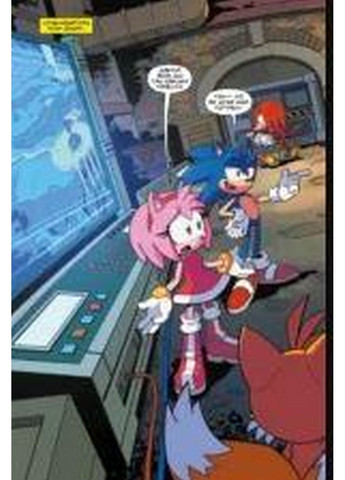 Комикс Еж Соник. Битва за остров Ангела. Том 3 (на украинском языке) No Brand (322122845)