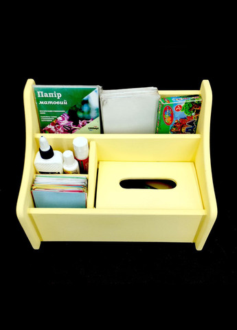 Настольный органайзер из дерева Майрон лимонад (КНЦ-008151) No Brand (328224712)