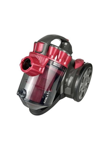 Пилосос SK-13002 з контейнером 2600 Вт Червоний Sokany (363321407)