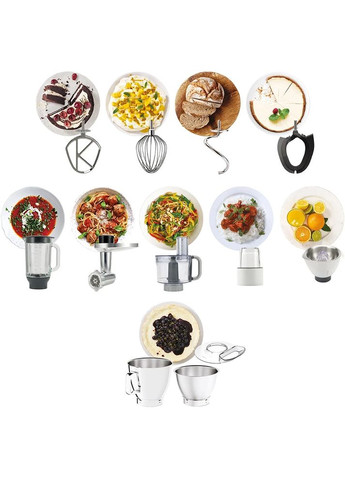 Кухонна машина Titanium Chef Baker XL KVL85.704SI Stainless steel UA Kenwood (363833274)