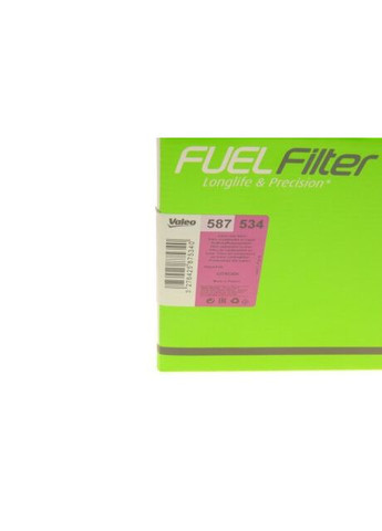 Фільтр паливний PEUGEOT 1007 1.4 DIESEL 4/2005->11/2007 587534 Valeo (366161565)