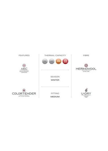 Термоштани чоловічі Ergowool,, Iron/Black Accapi (334671590)