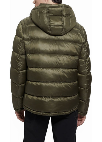 Оливковый Пуховик Guess